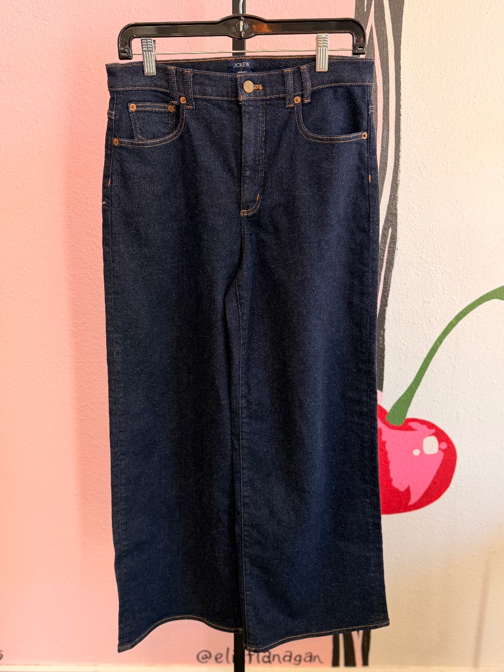 J Crew Modern Wide Leg Jeans