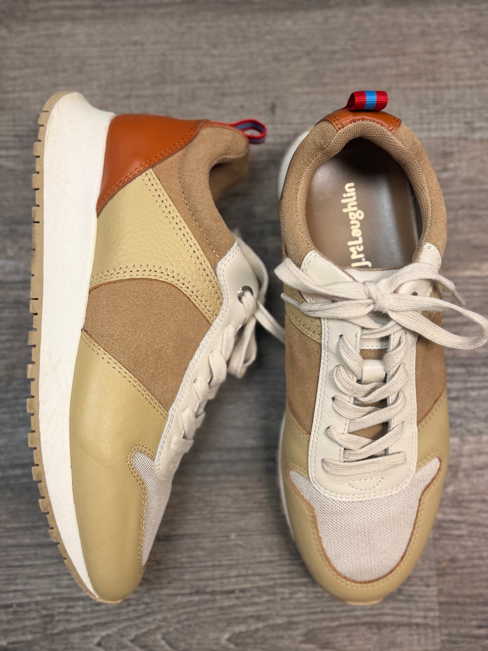 J McLaughlin Suede Leather Sneaker
