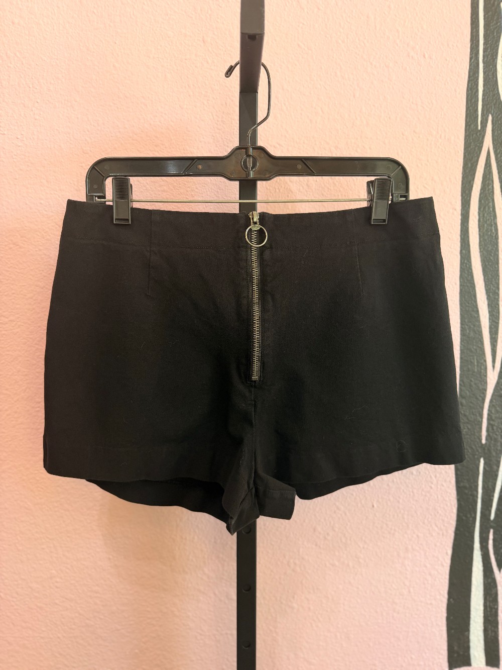 Maeve Front Zipper Shorts