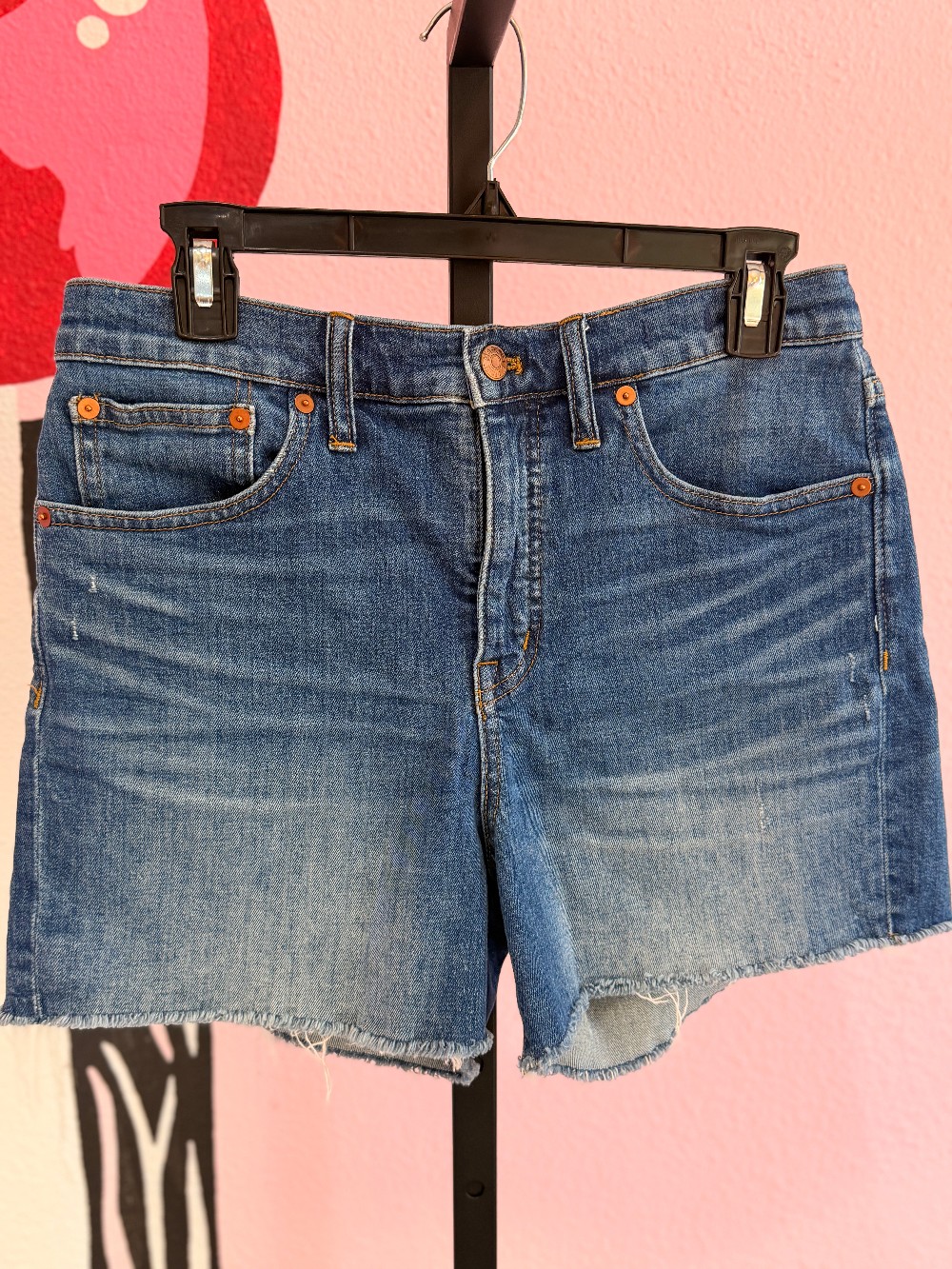 Madewell High Rise Denim Shorts