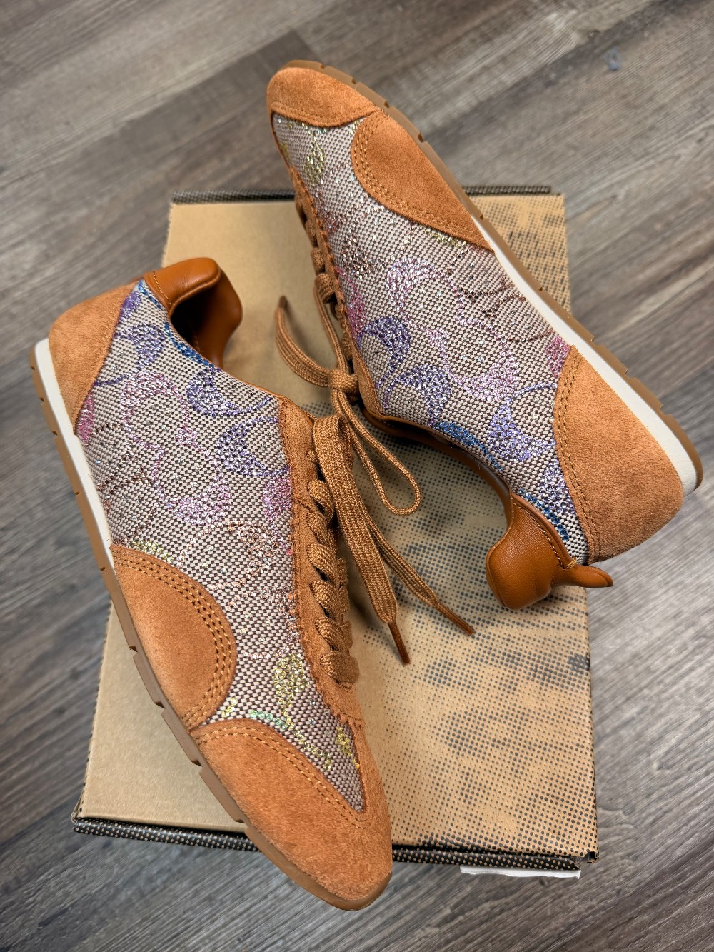 Coach Crystal Jacquard Sneakers