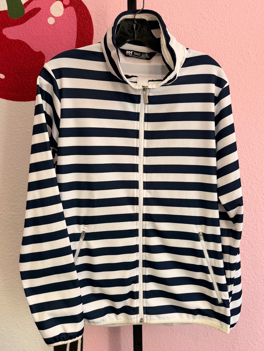 Helly Hansen Striped Full Zip Jacket