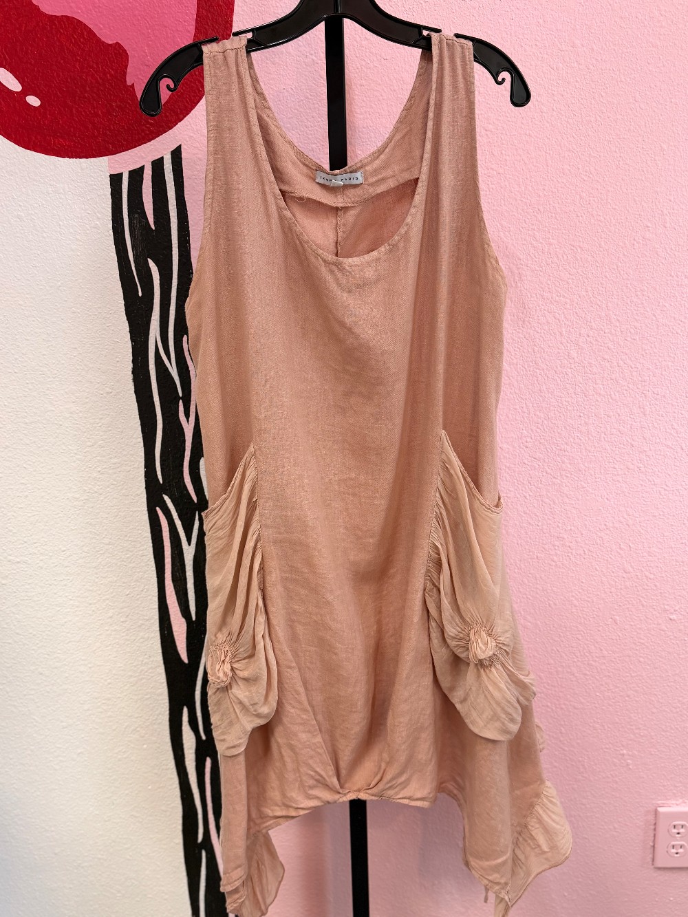 Tempo Paris Linen Lagenlook Dress