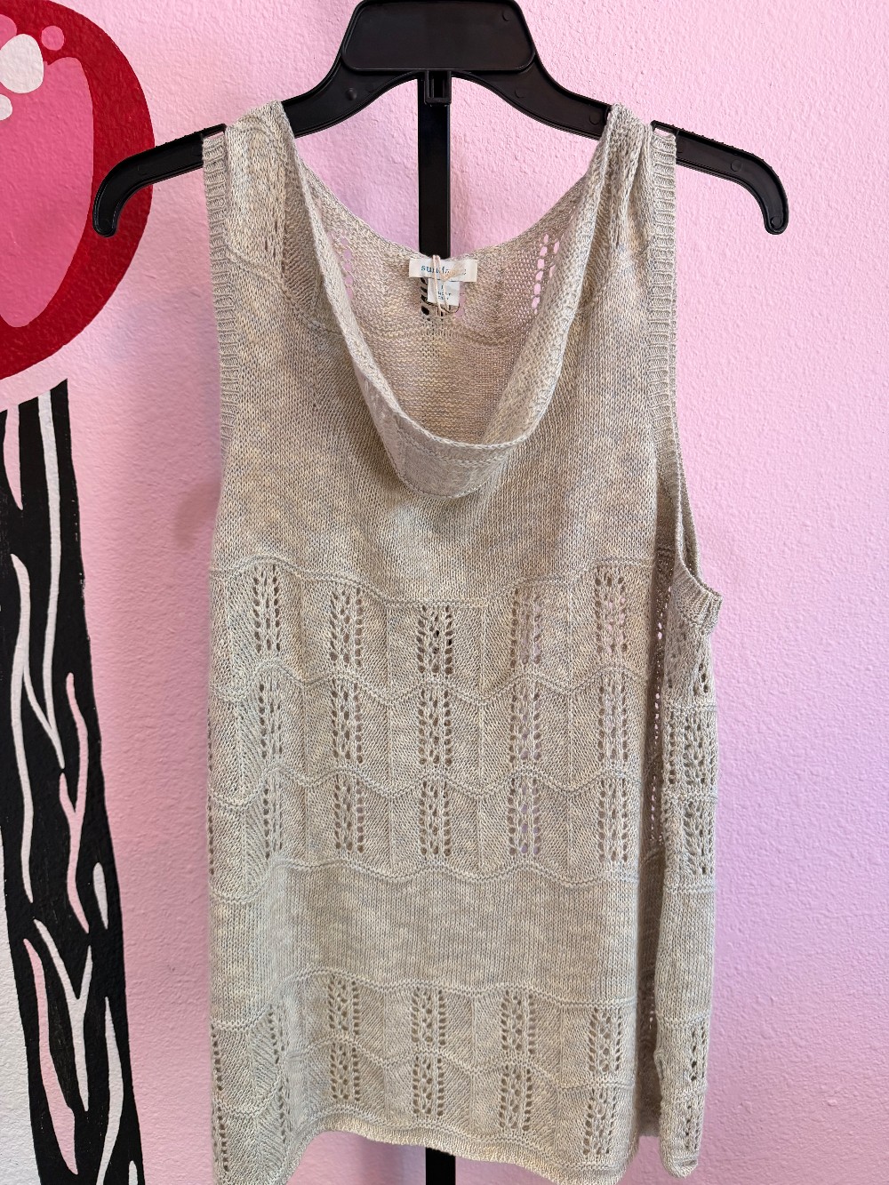 Sundance Cowl Sleeveless Sweater