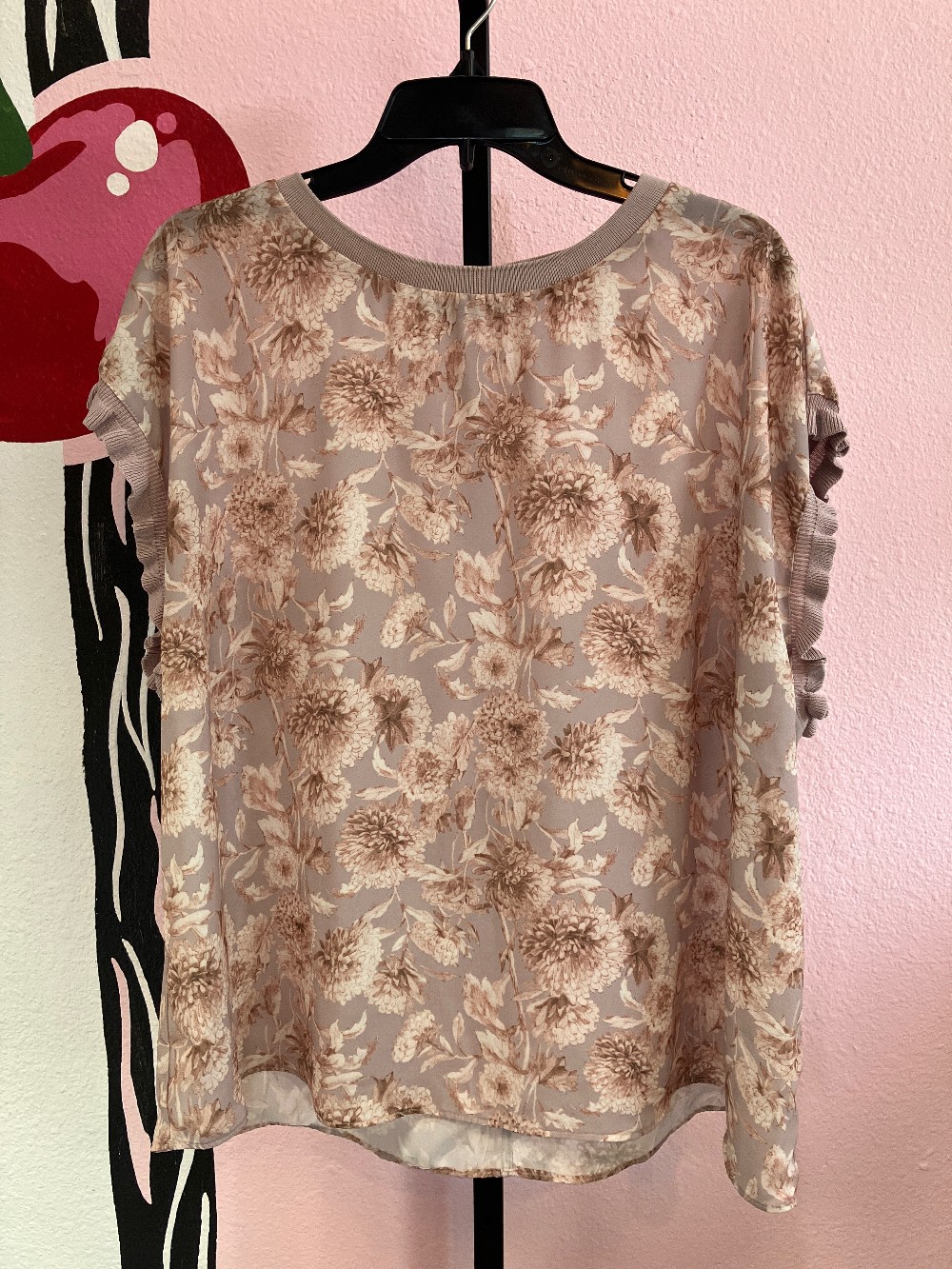 Tahari Floral Blouse
