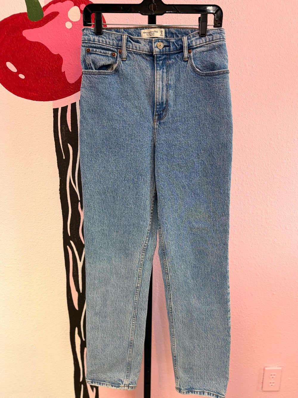 Abercrombie & Fitch 90s Straight Ultra High Rise Jeans