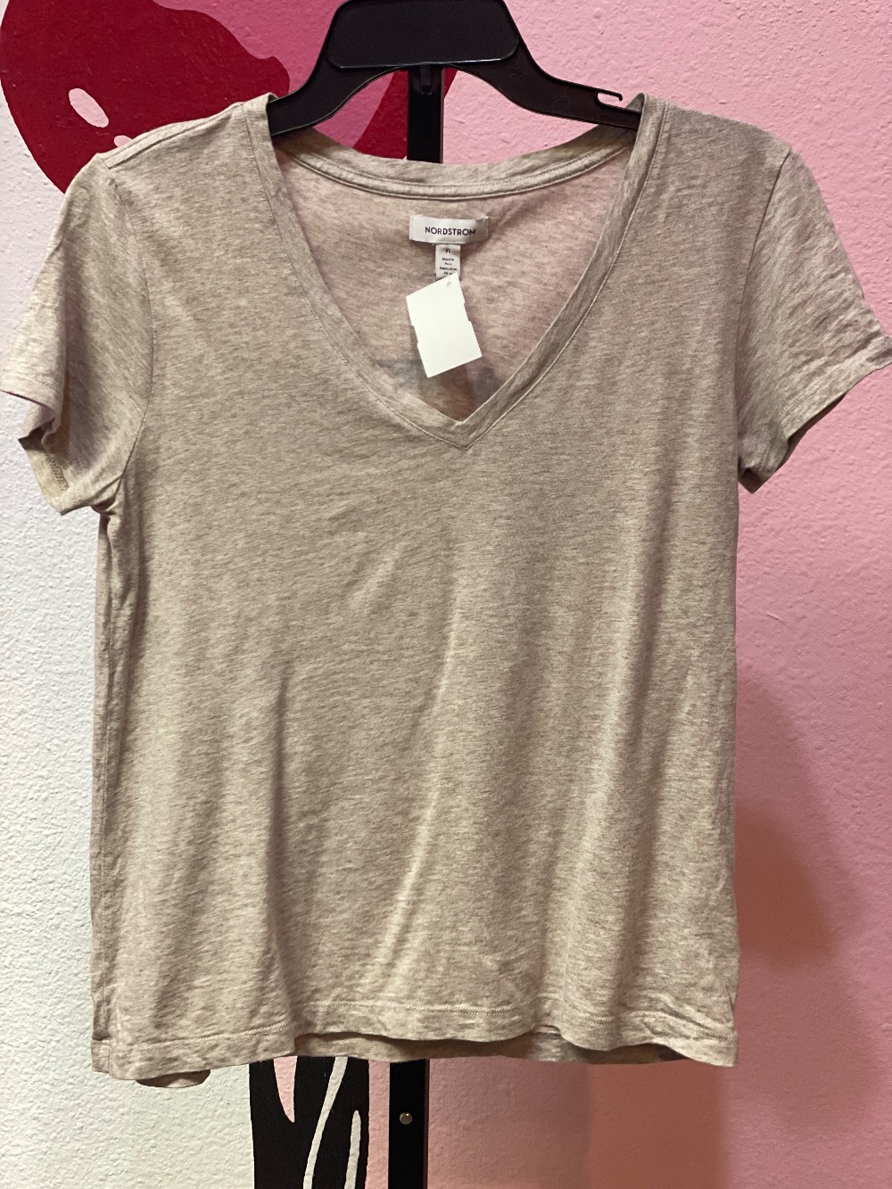 Nordstrom V-Neck Dinosaur Space Needle Tee