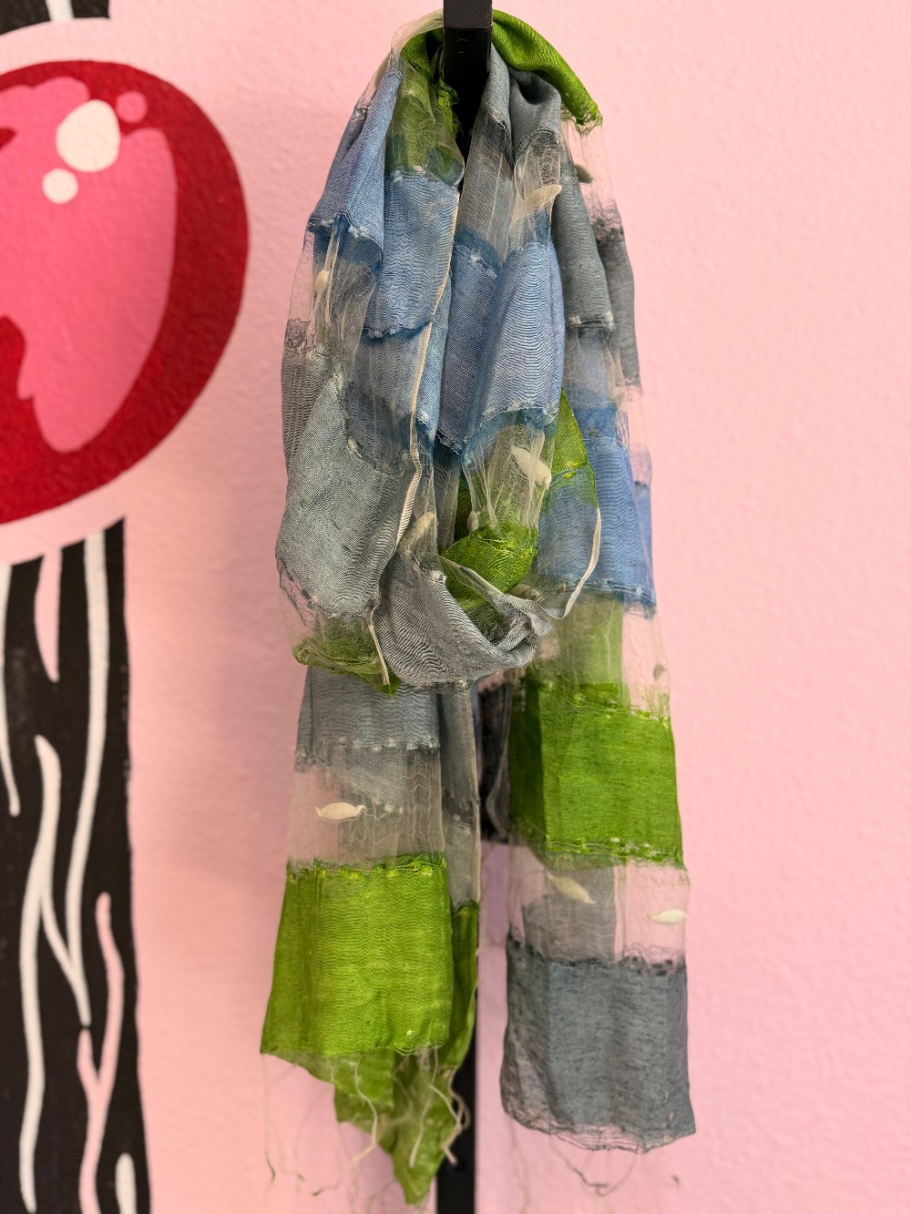 Silk Fringe Scarf