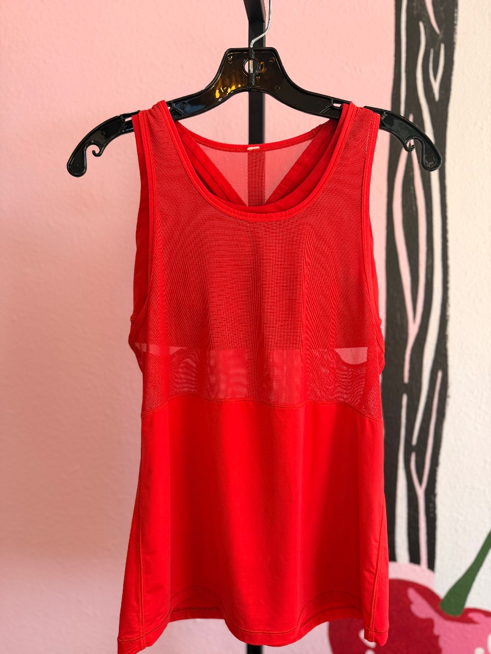 Lululemon Mesh Racer Back Tank Top
