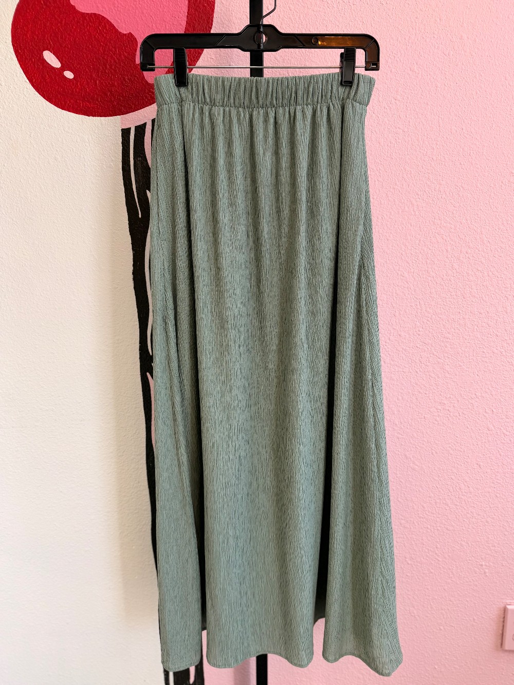 Abercrombie & Fitch Crinkle Maxi Skirt