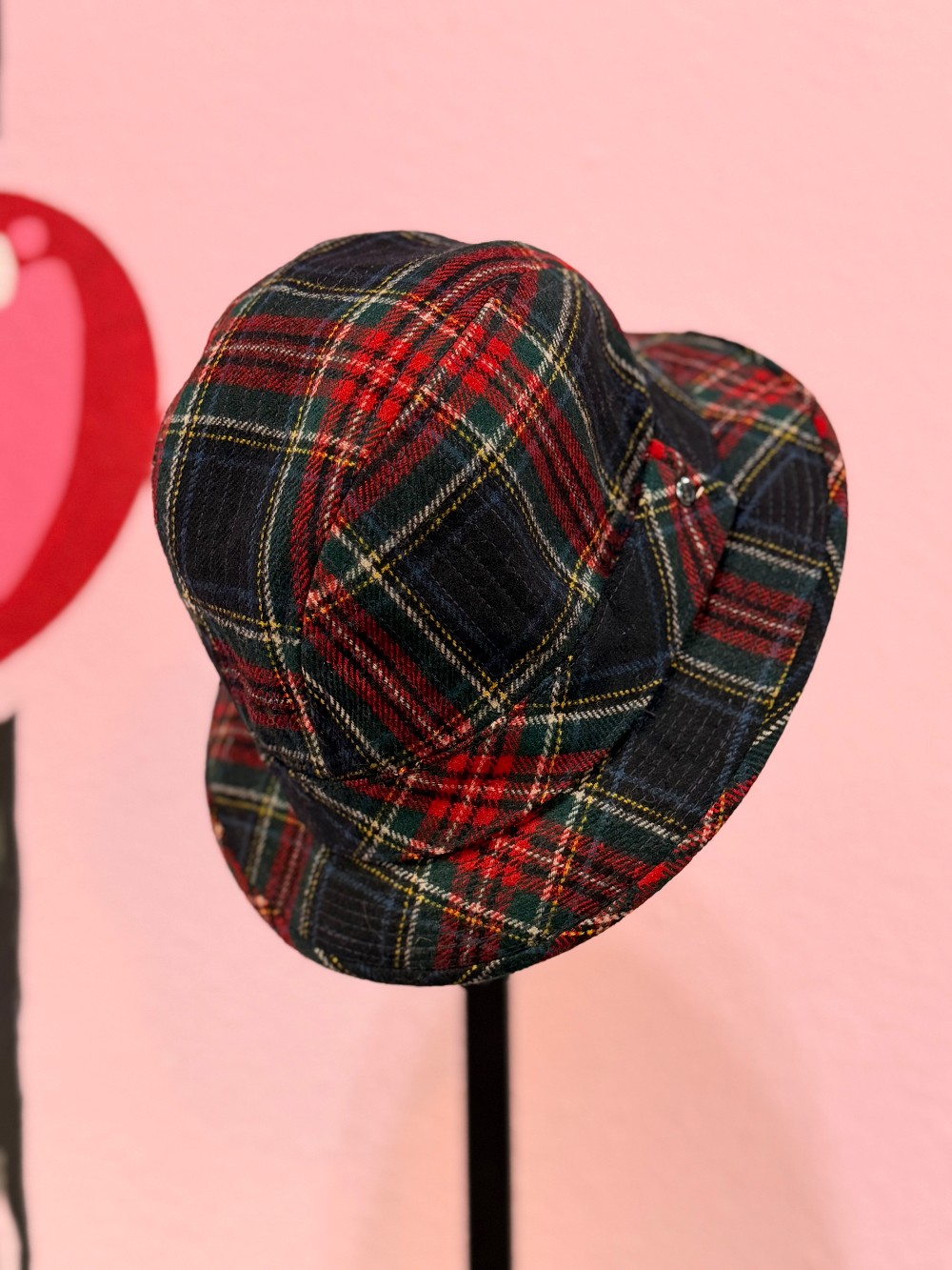 Pendleton Plaid Virgin Wool Brim Hat