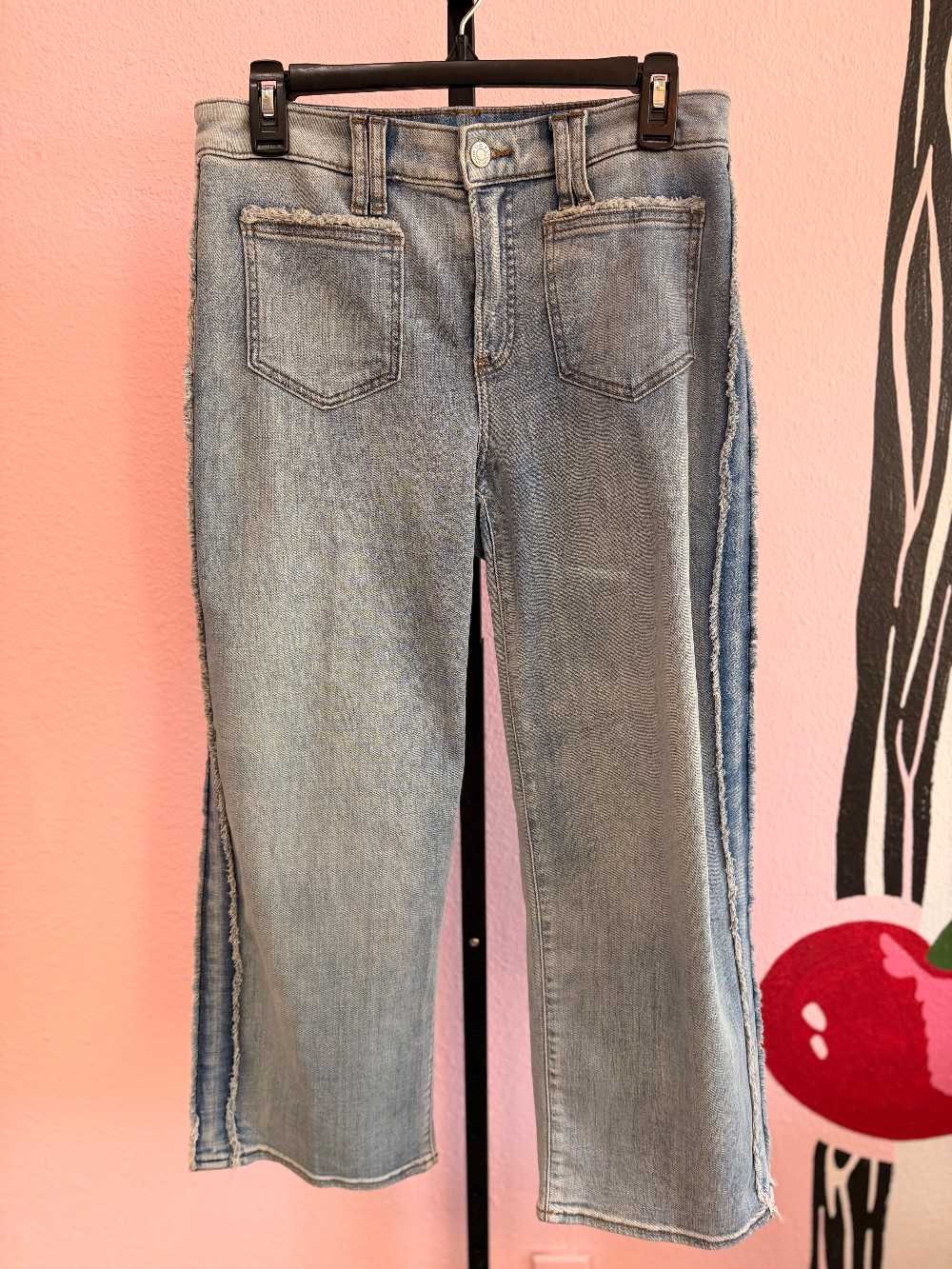 Chicos Girlfriend Wide Leg Jeans
