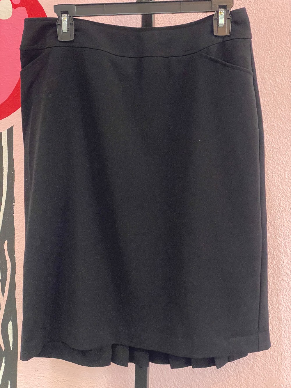 Briggs Kick Pleat Pencil Skirt