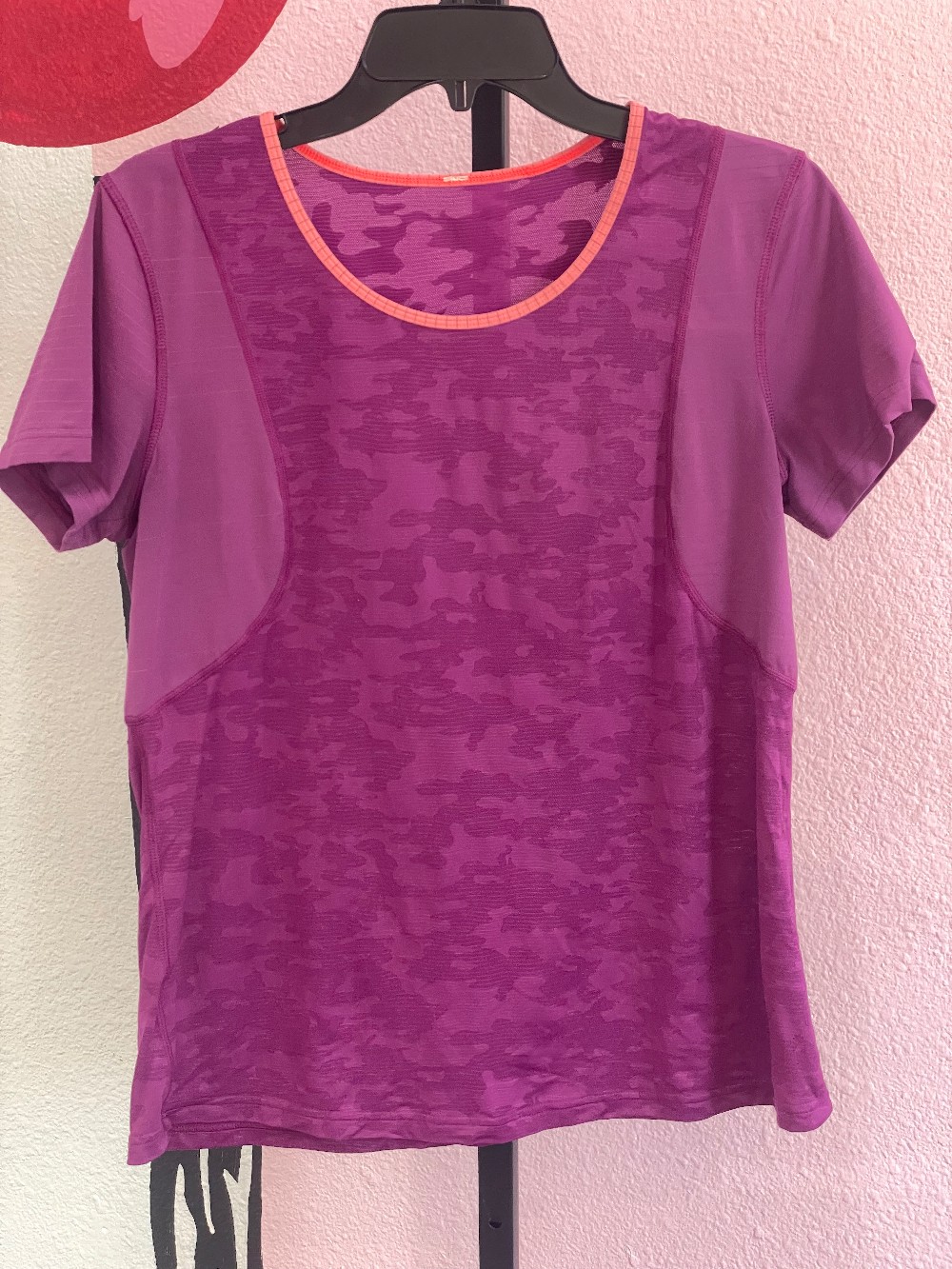 Lululemon Fitted Camo Running Tee