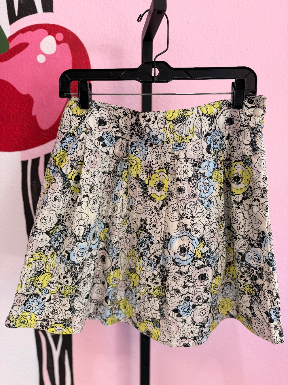 Kiup Floral Cotton Skirt