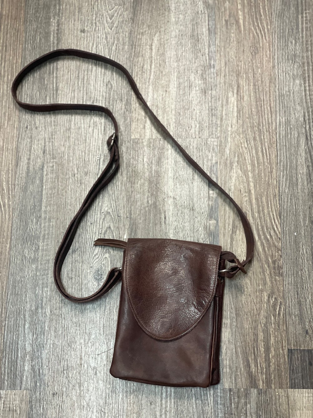 Latico Leather Rectangle Foldover Crossbody