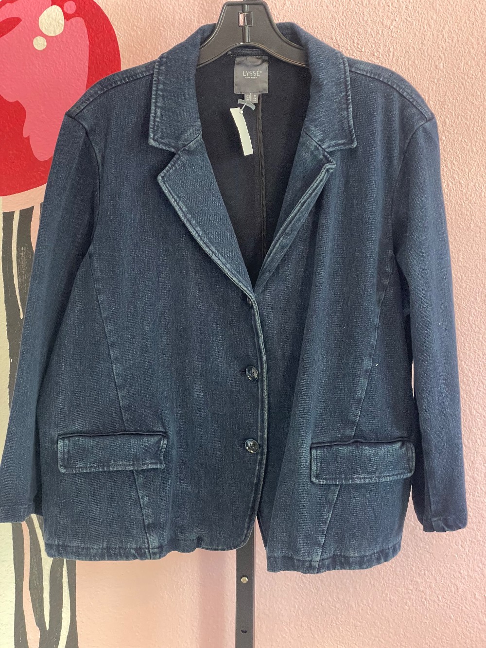 Lysse Denim Stretch Blazer