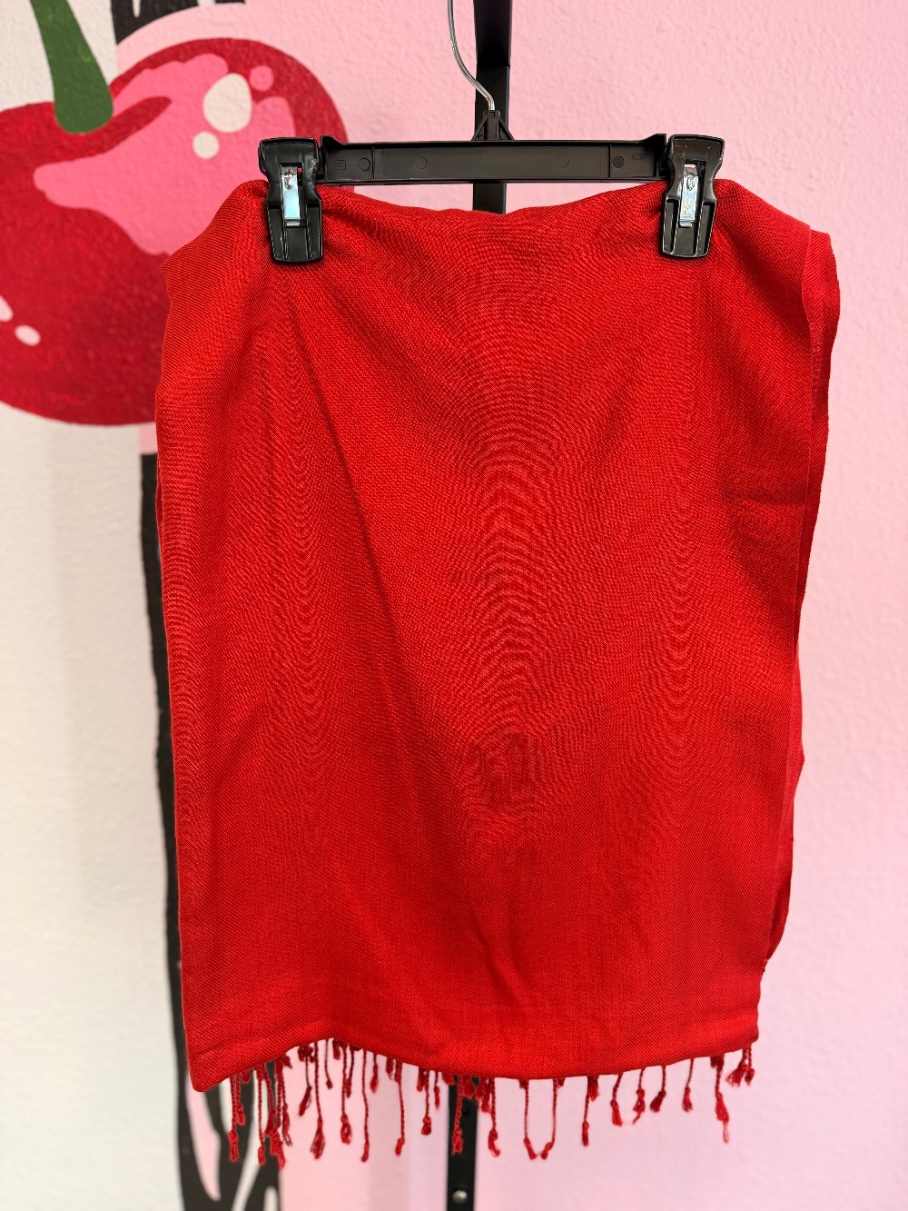 Large Fringe Scarf