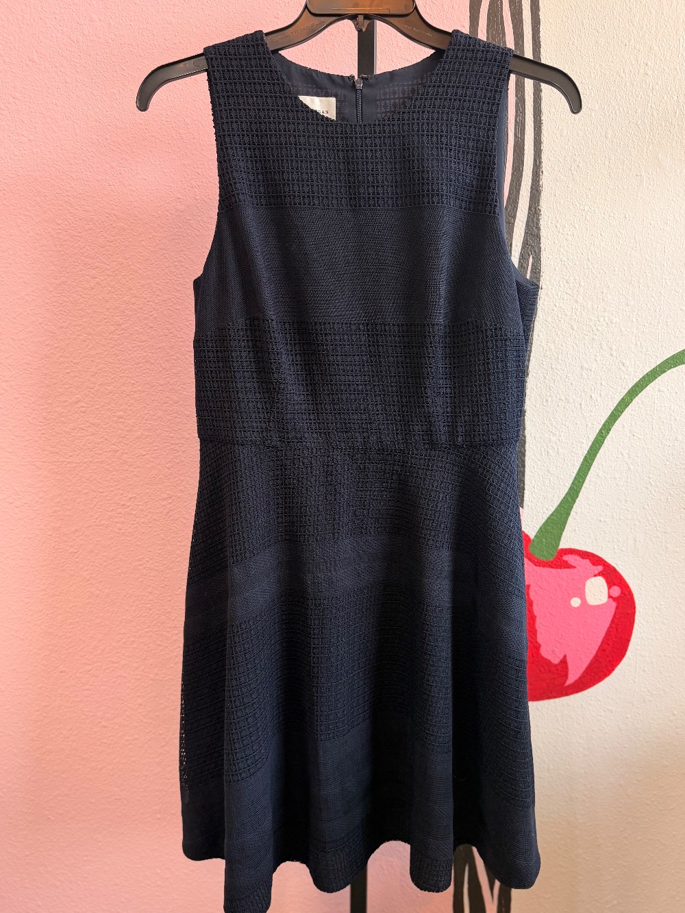 Donna Morgan Textured Fit n Flare Dress