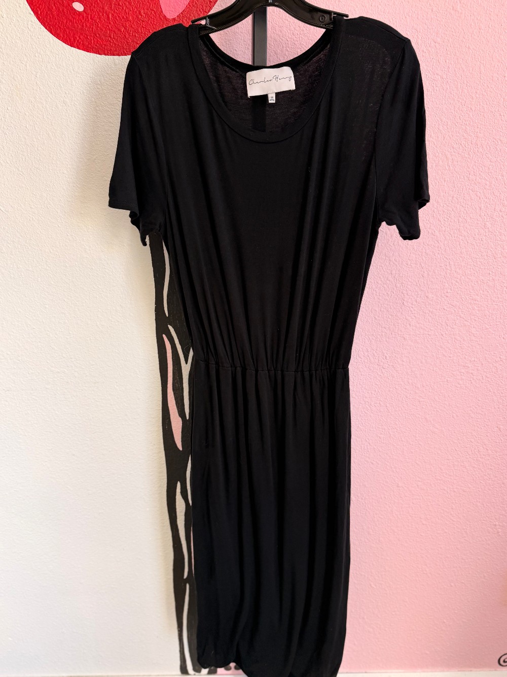 Charles Henry Jersey Knit Maxi Dress