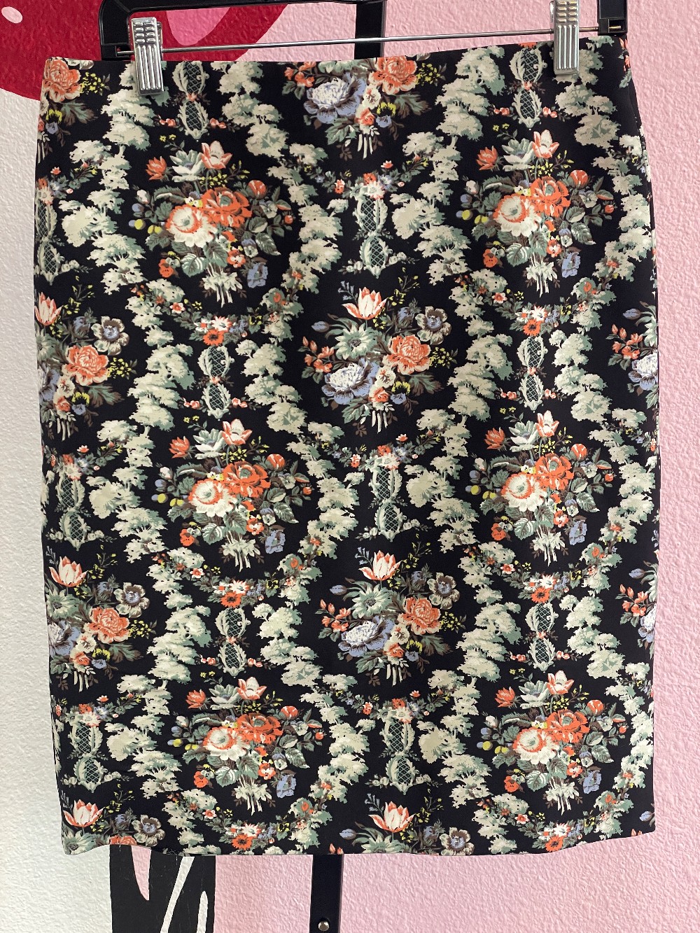 Philosophy Floral Pencil Skirt