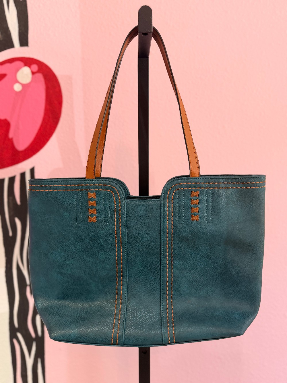 Montana West Vegan Leather Tote