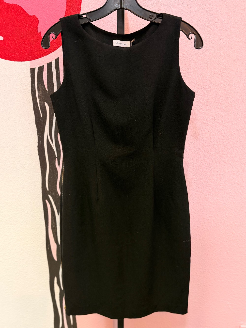 Calvin Klein Fitted Sheath Dress