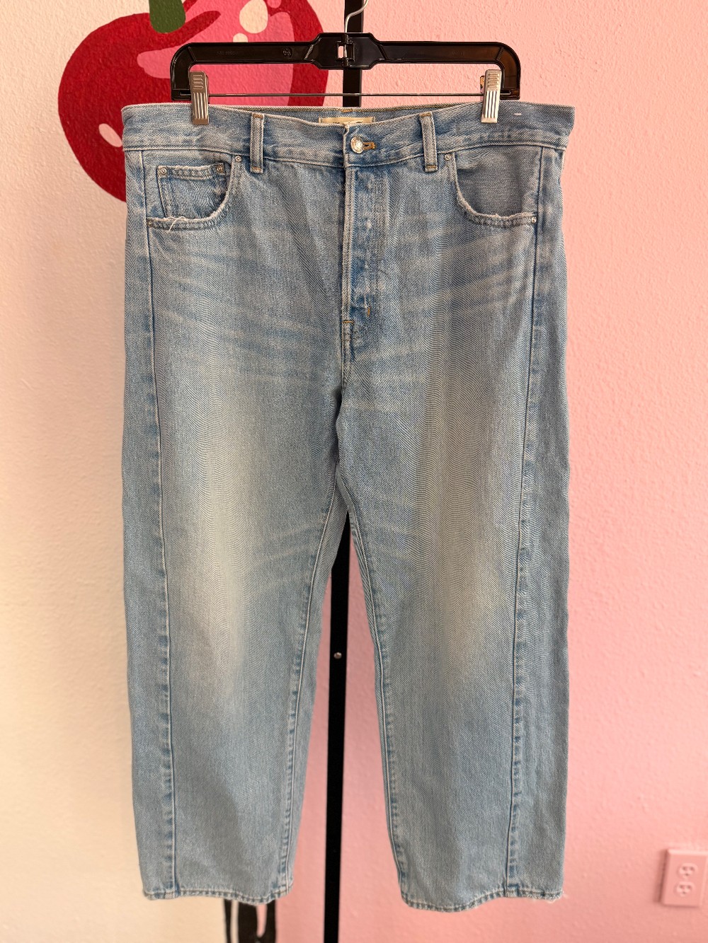 Madewell Pieced Barrel Leg Jeans