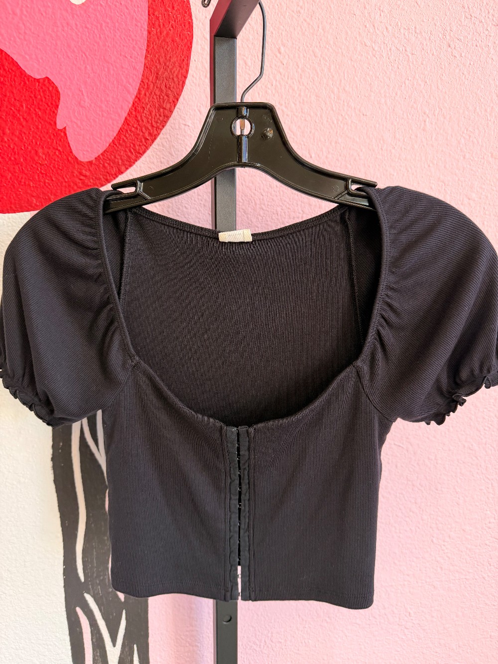 Wilfred Free Ribbed Scoop Neck Top