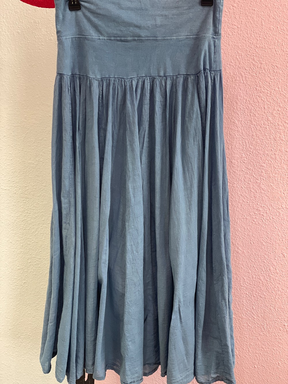 Cute Options 100% Cotton Maxi Skirt