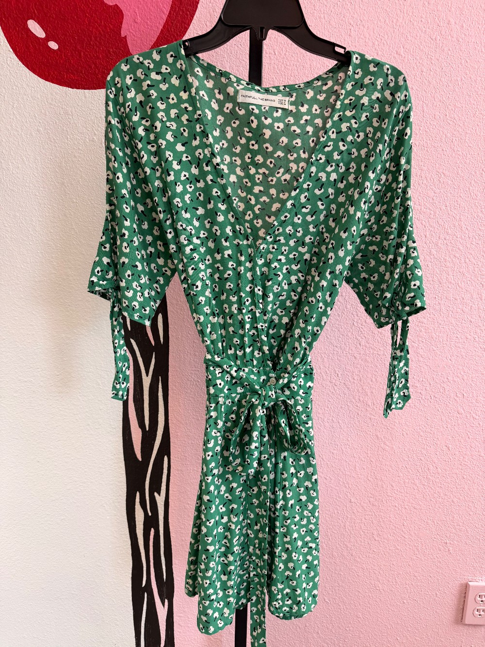 Faithful The Brand Floral Wrap Dress