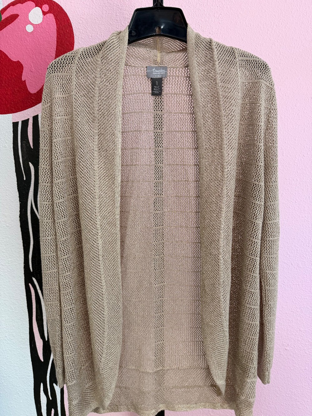 Calvin Klein Open Weave Cardigan