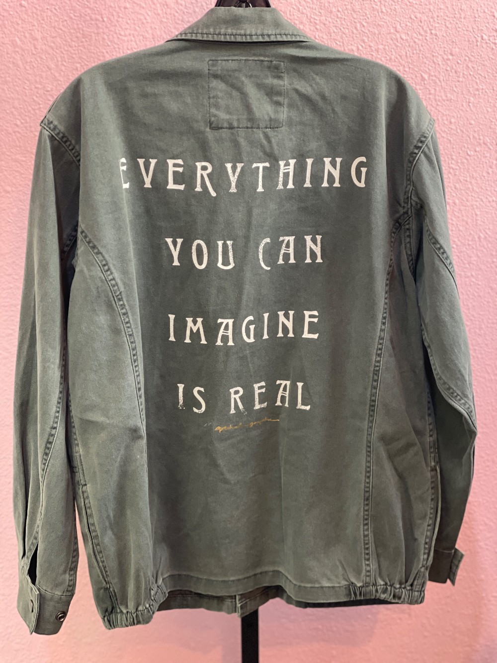 Spritual Gangster Trust the Universe Military Jacket