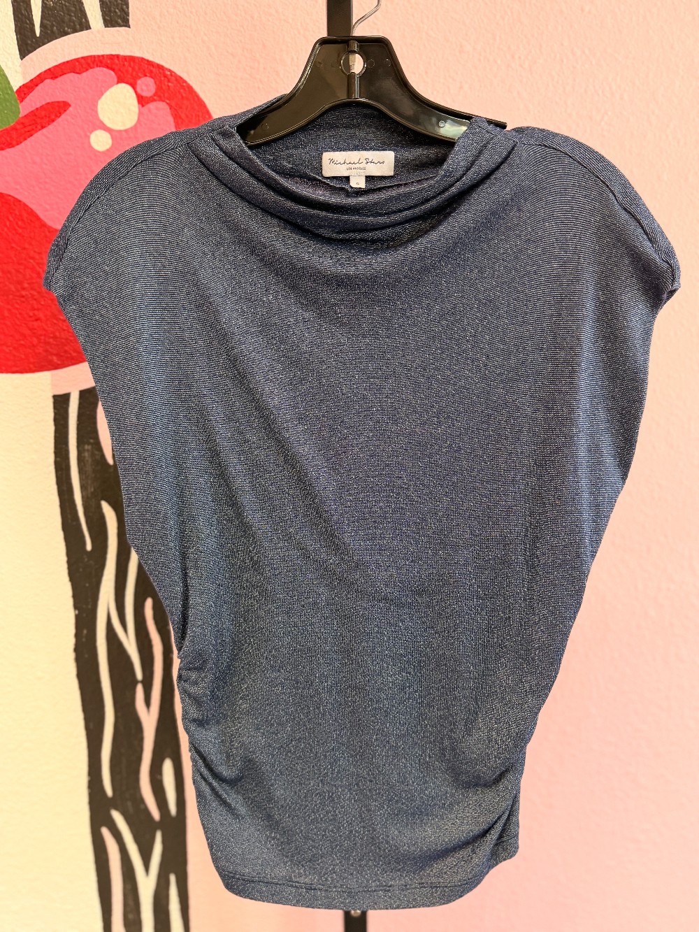Michael Stars Rouched Sides Top