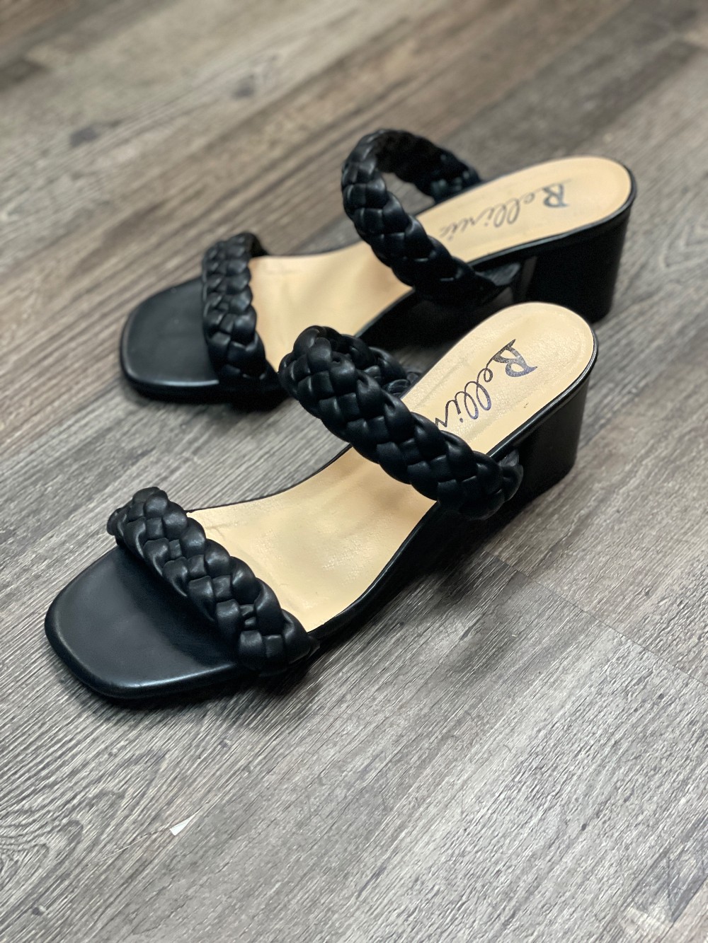 Bellini Braided Double Strap Sandal