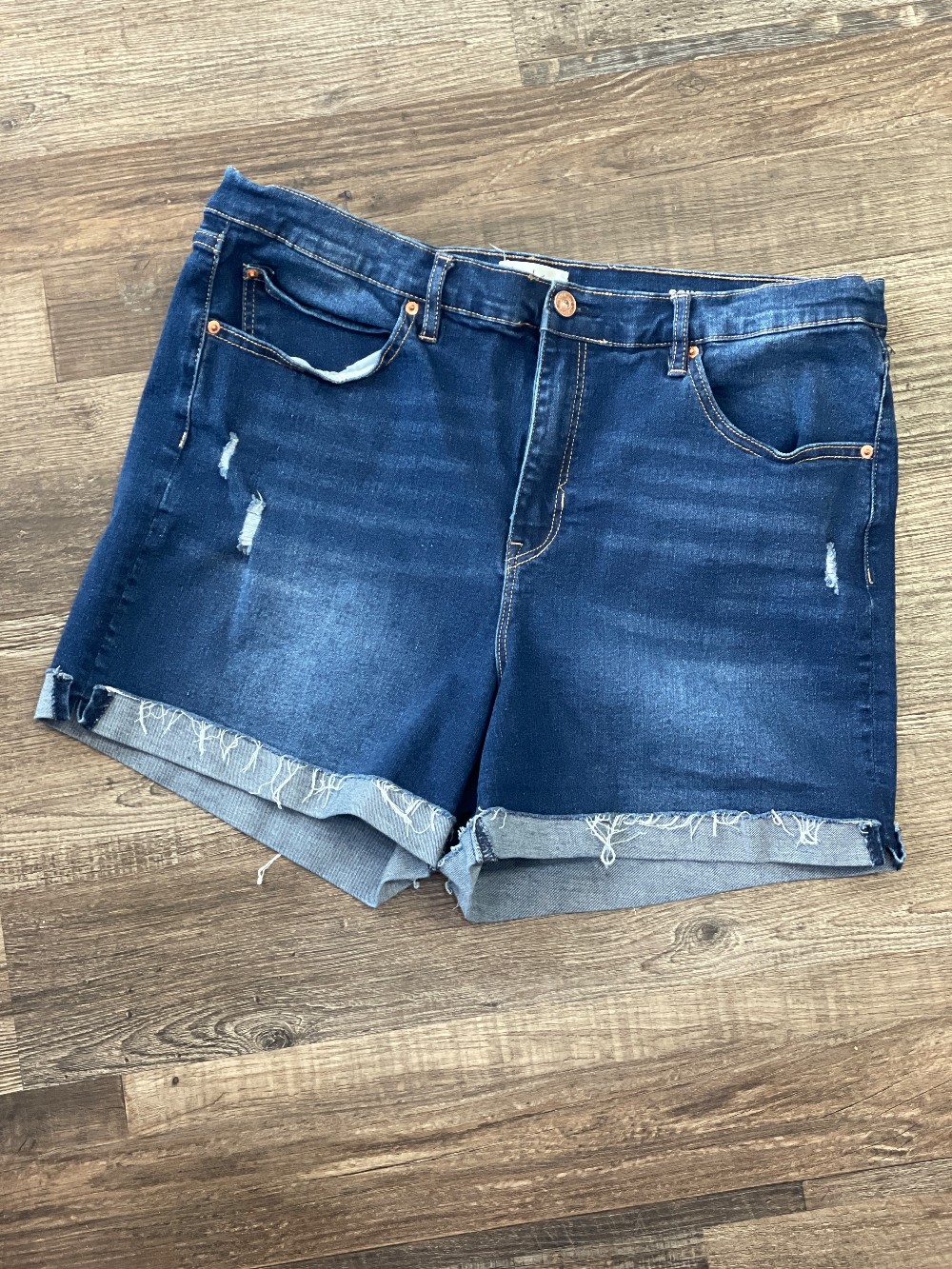 Nicole Miller SoHo High Rise Denim Cutoffs