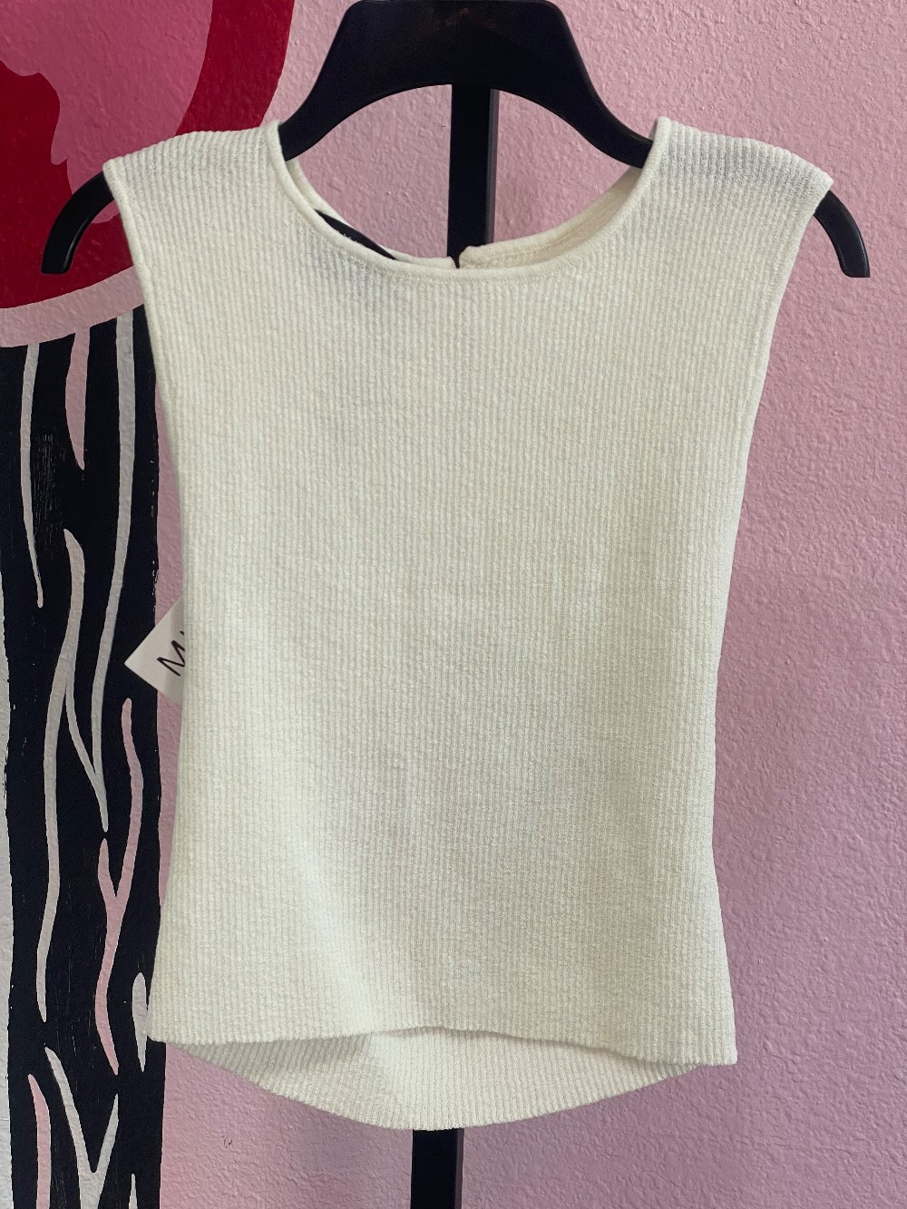 Minkpink Claire Knit Open Back Crop Top
