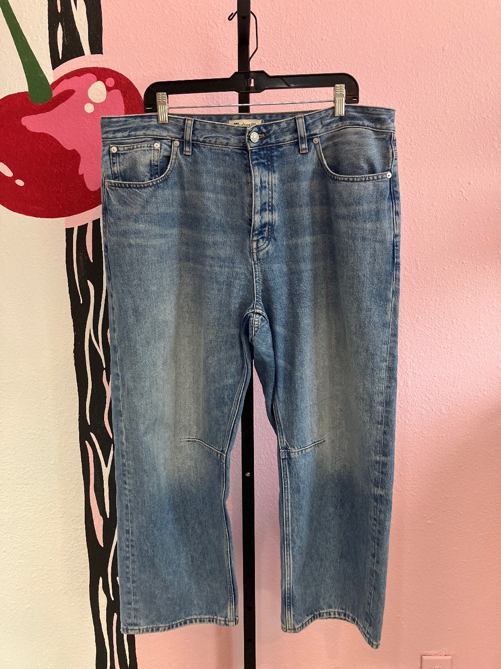 Madewell Darted Barrel Leg Jeans