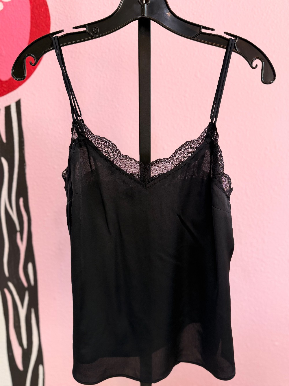 Abercrombie & Fitch Lace Trim Cami Top