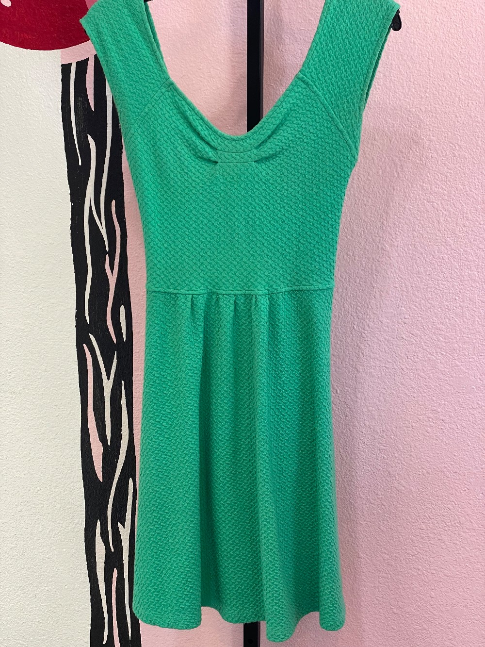 9-HI5 StCL Textured Cross Back Dress