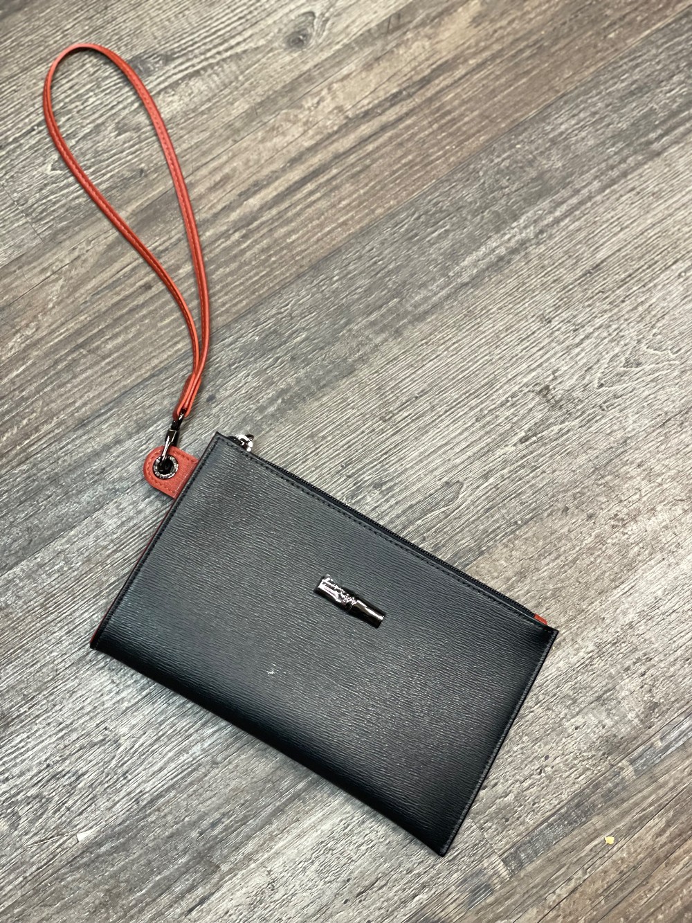 Longchamp Roseau Flat Wristlet