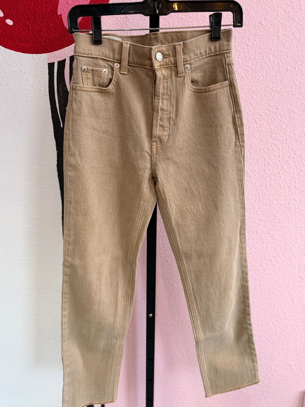 Gap Cheeky Straight Hi Rise Jeans