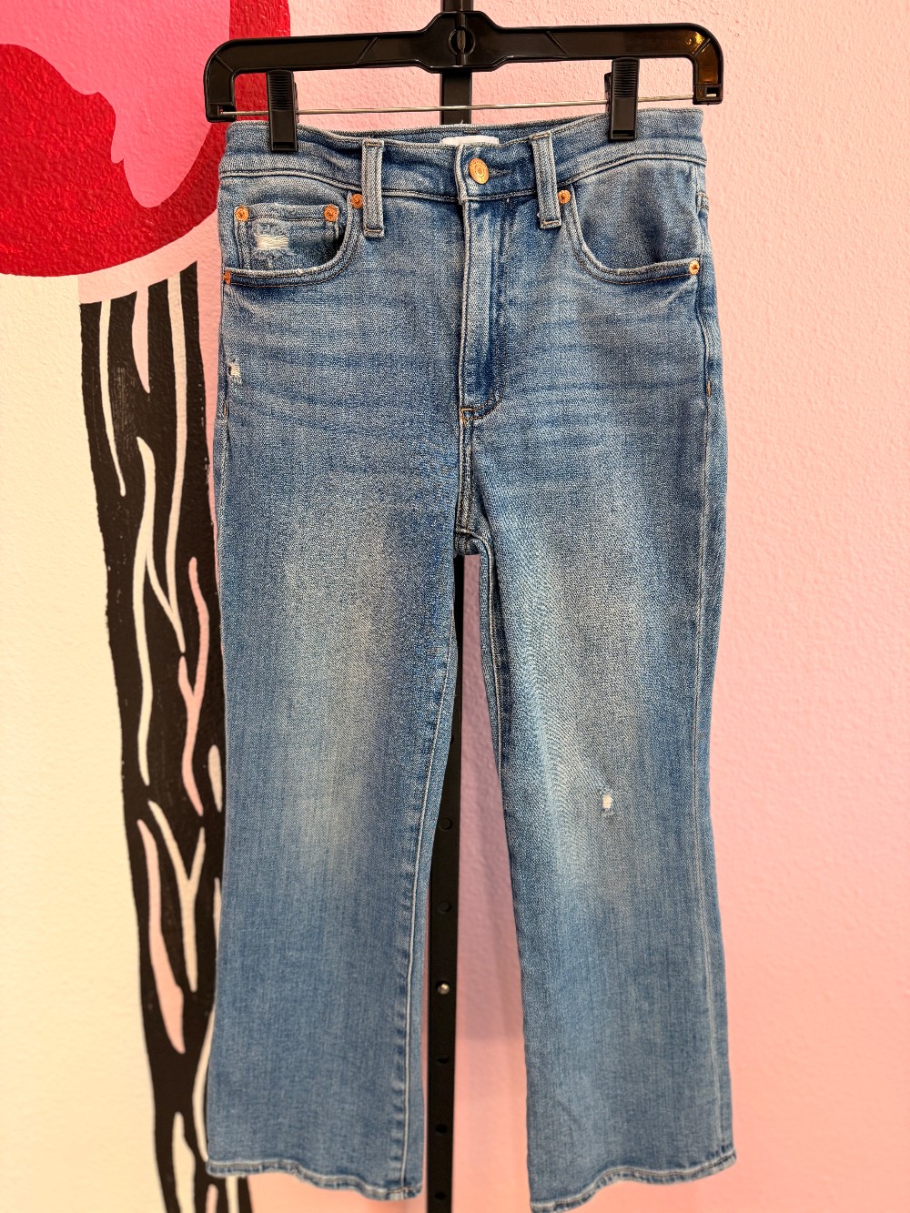 Pistola Distressed Light Wash Jeans