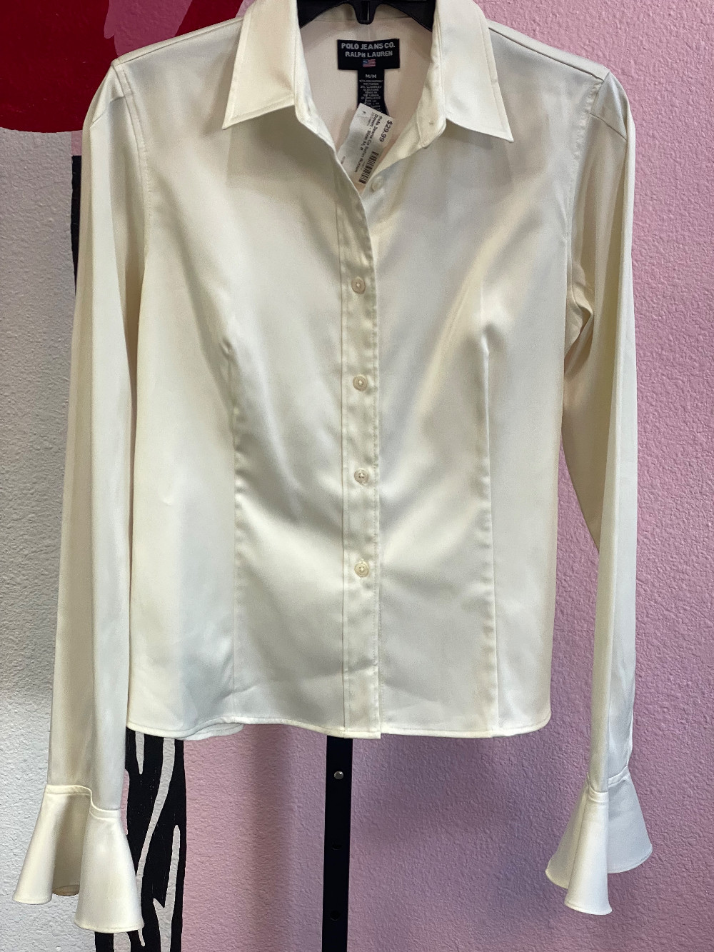 Polo Jeans Co Satin Button Down
