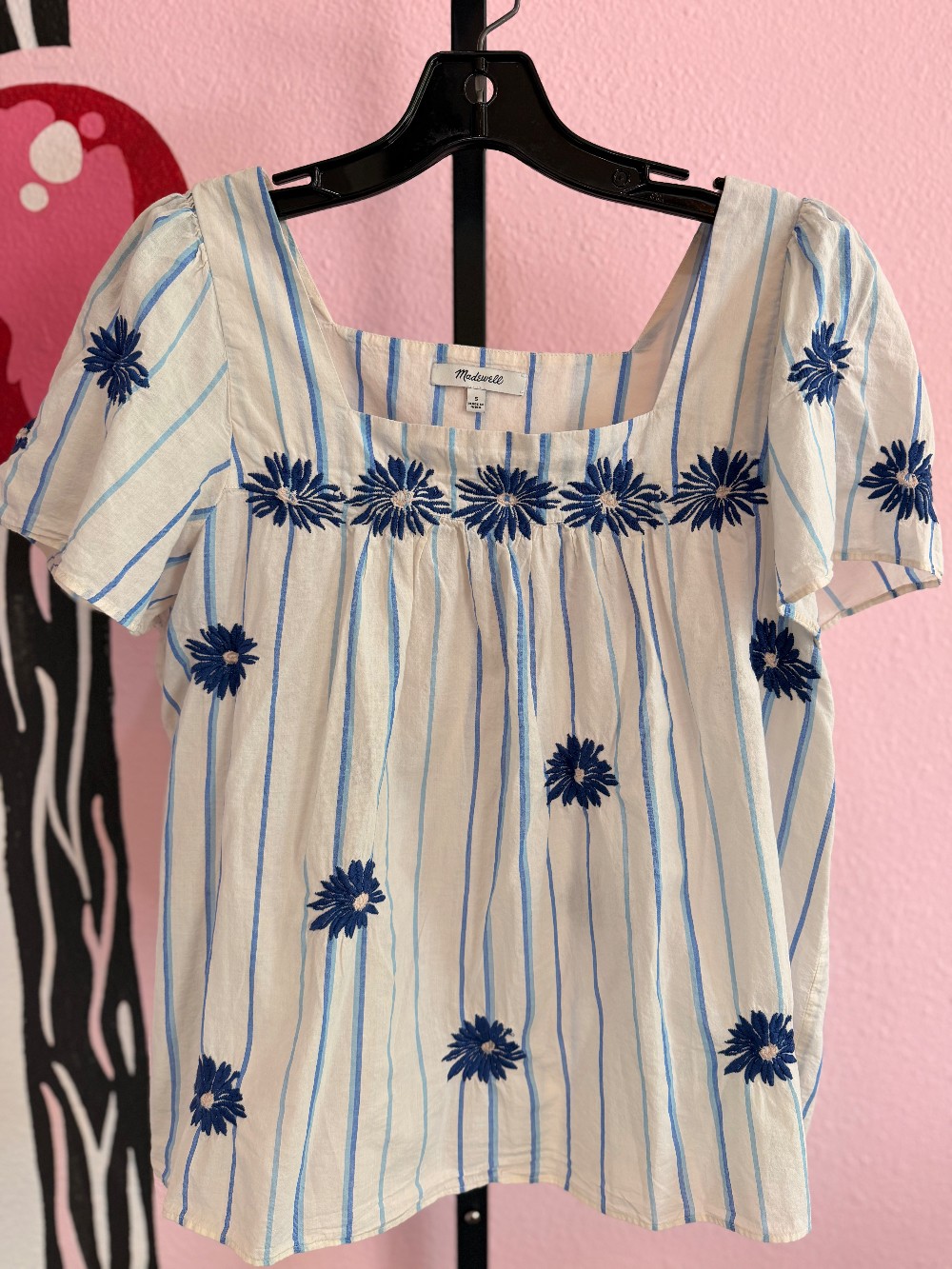 Madewell Cotton Short Sleeve Top