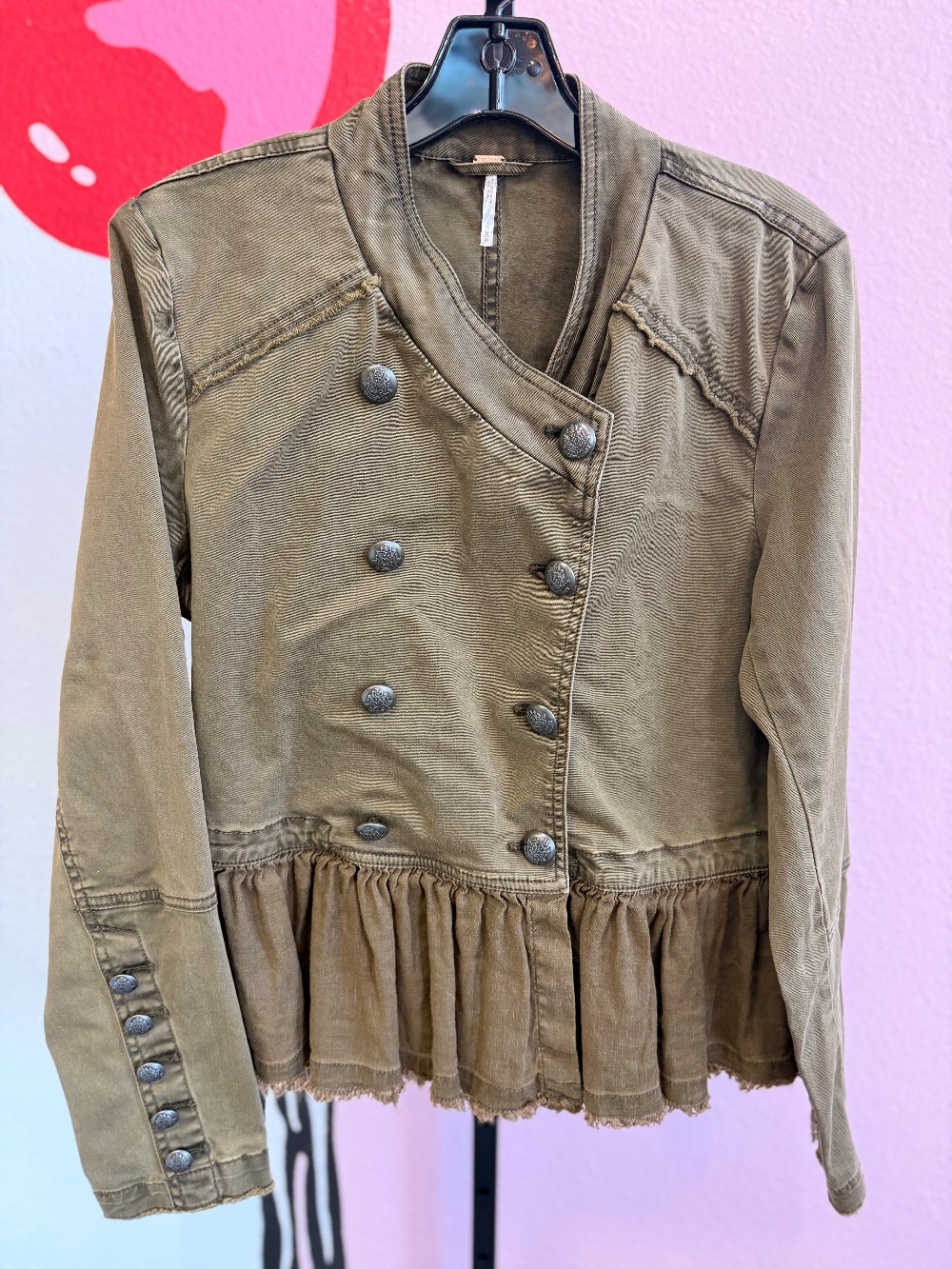 Free People Military Jacket