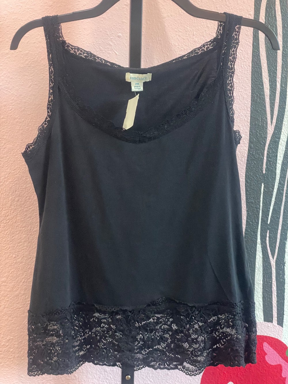 Sundance Lace Hem Tank