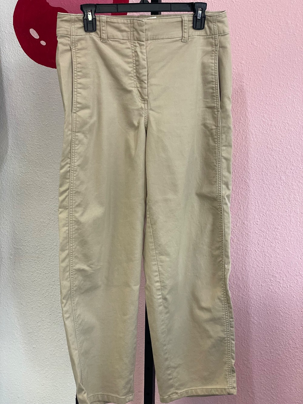 Ann Taylor Barrel Leg Chinos