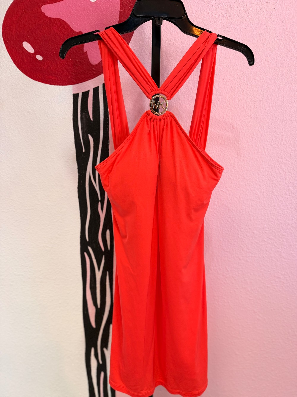 Michael Kors Halter Swim Coverup