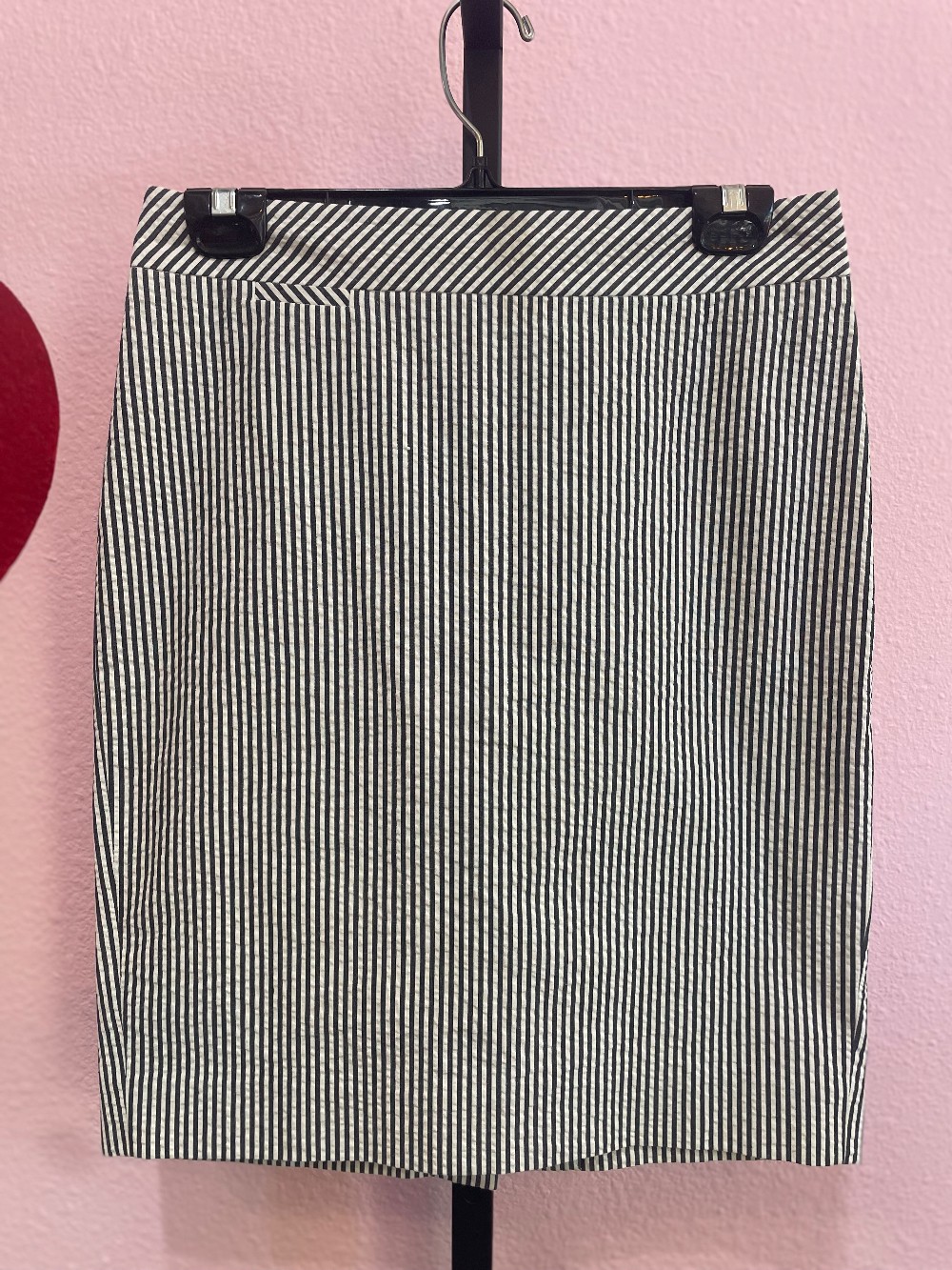 J. Crew Seersucker The Pencil Skirt